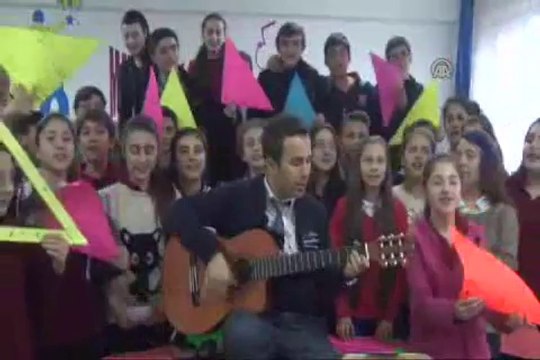 Matematiği müzik eşliğinde öğreniyorlar