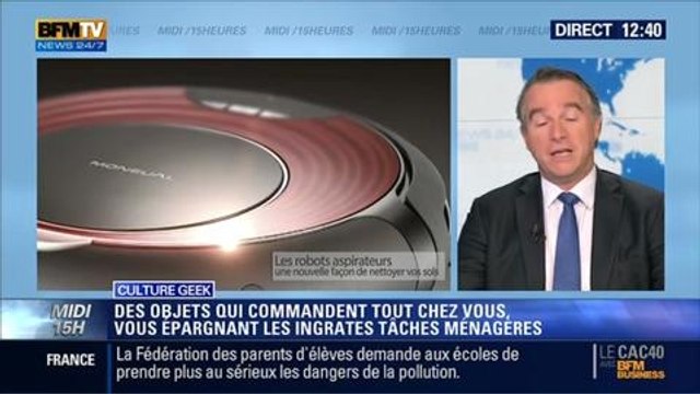 Culture Geek: Aspirateurs, rideaux, tapis, tout est connecté dans la maison 2.0 - 13/03