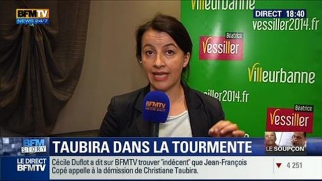 BFM Story: L'affaire des écoutes téléphoniques de Nicolas Sarkozy: il faut arrêter de mettre en cause Christiane Taubira , Cécile Duflot - 13/03