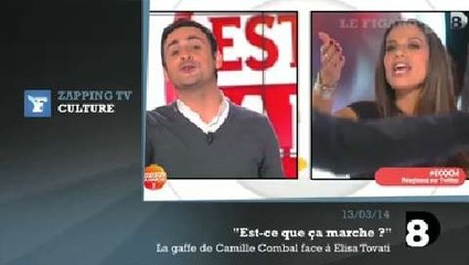 Zapping TV : la phrase très maladroite d'un présentateur de D8 à Elisa Tovati