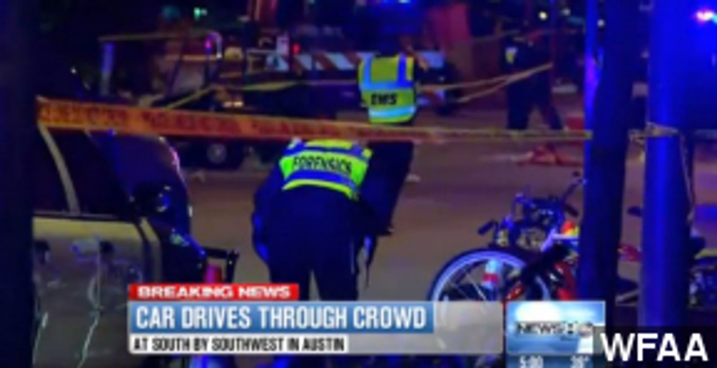 2 Dead, 23 Injured When Car Plows Through SXSW Crowd