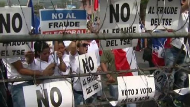 Pressure grows for El Salvador's poll result