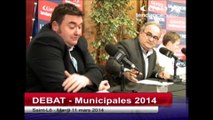 Municipales 2014 - Le débat à Saint-Lô
