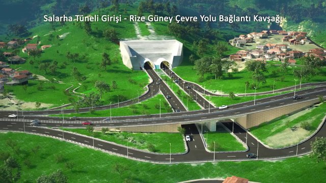Rize Salarha Tüneli Animasyonu - VİDEO İZLE - olay53.com