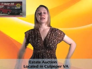 Online Estate Auction in Culpeper VA