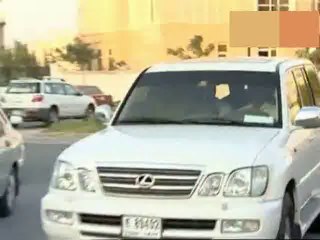 Convoy of Benazir Bhutto's children arriving in Dubai