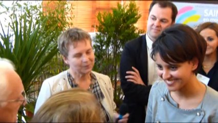 Municipales : Najat Vallaud-Belkacem à Saint-Lô et Hérouville-Saint-Clair