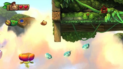 Donkey Kong Country: TF. Periplo peligroso 7-2 - Gameplay - Mundo secreto