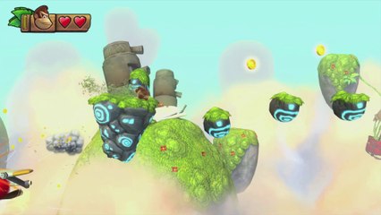 Donkey Kong Country: TF. Nubes Enervantes 7-3 - Gameplay - Mundo secreto