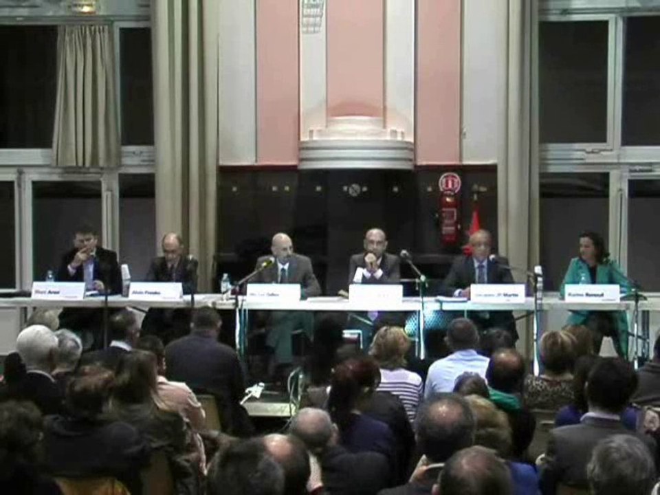 Débat entre les 6 candidats du 1er tour pour l'élection municipale à Nogent-sur-Marne 12 mars 2014