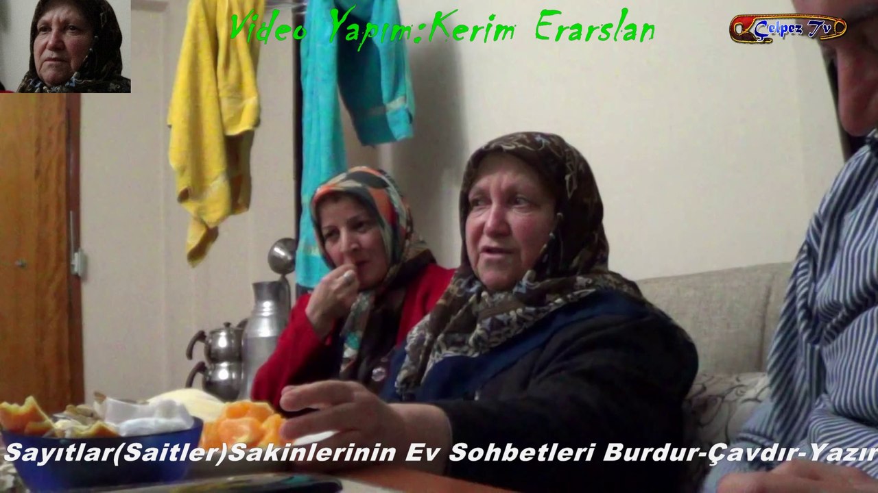 Sayıtlar(Saitler)Sakinlerinin Ev Sohbetleri Burdur-Çavdır-Yazır