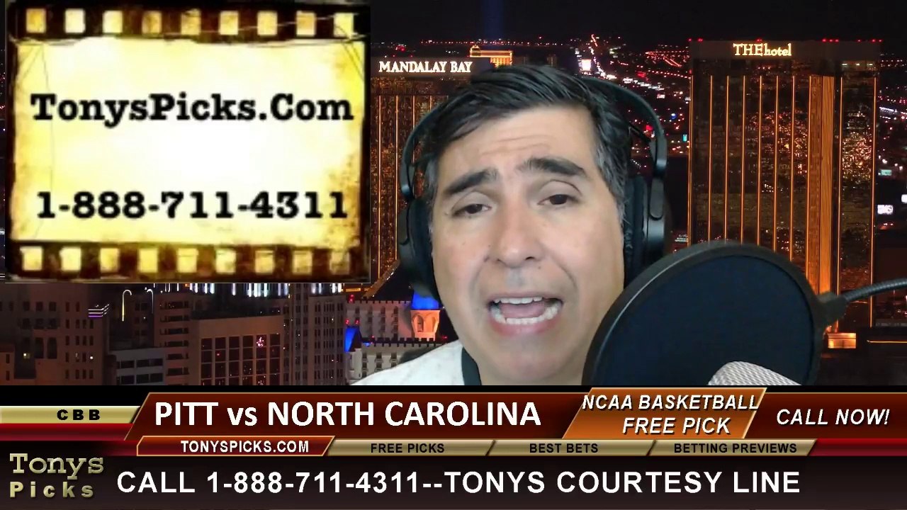 North Carolina Tar Heels vs. Pittsburgh Panthers Pick Prediction NCAA College Basketball Odds Preview 3-14-2014