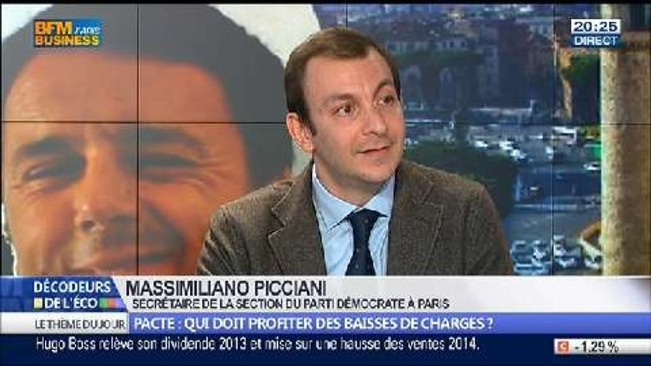 Qui doit profiter des baisses de charges du pacte de responsabilité ?, dans Les Décodeurs de l'éco - 13/03 5/5