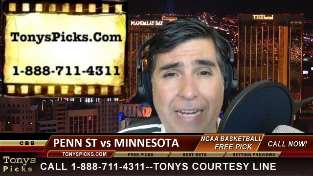 Minnesota Golden Gophers vs. Penn St Nittany Lions Pick Prediction NCAA College Basketball Odds Preview 3-13-2014