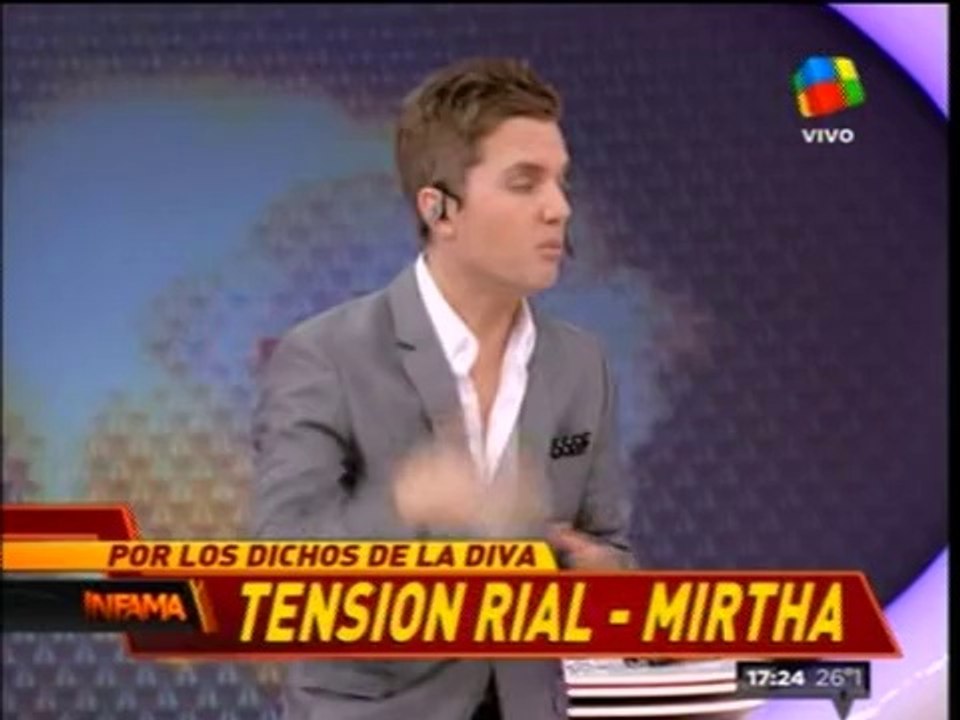 Pronto.com.ar Santiago del Moro toma la palabra y también se refiere a Mirtha Legrand y su pase 1