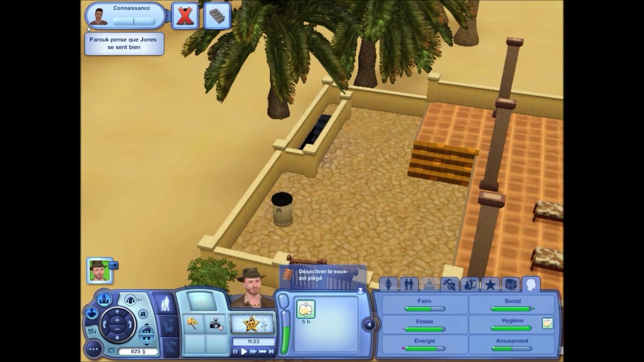 Let's play les Sims Destination Aventure : à moi les Pyramides