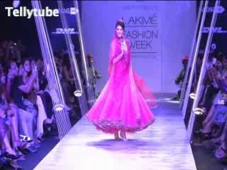 LFW n2014: Jacqueline  walks for Tarun Tahiliani