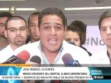 Medicos del Hospital Universitario: Es responsabilidad del Estado atender la situación de los hospitales