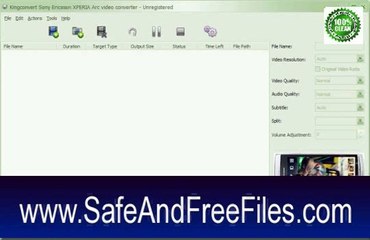 Get KingConvert Sony Ericsson XPERIA X10 mini pro Video Converter 5.3 Product Number Free