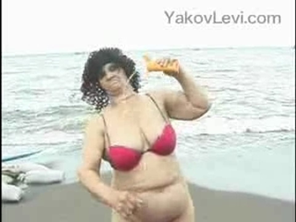 Sexy dance on the beach