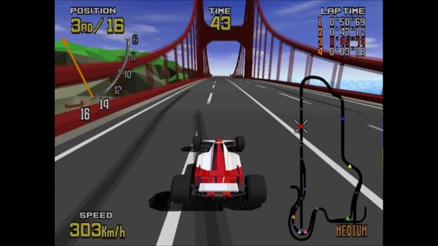 Virtua Racing -Flatout- HD on PCSX2 Emulator (Sega Ages 2500 vol 8) part1