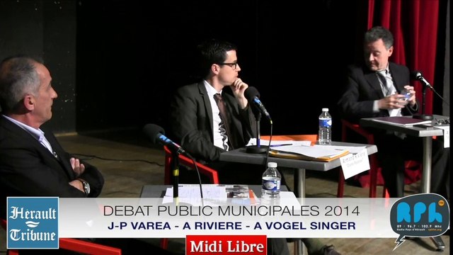 PEZENAS - 2014 - ( 2 ) DEBAT PUBLIC MUNICIPALES 2014 - SECONDE PARTIE
