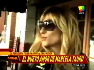 marcela tauro y su joven novio