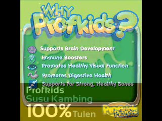 Susu Strawberi ProfKids | Susu Kambing Rasa Strawberry ProfKids