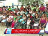 Chiclayo: Mas de dos mil niños en riesgo de trabajo infantil reciben apyo de fundacion telefonica 13 03 14