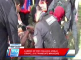 Cajamarca: Camaras de video vigilancia captan atropello de transeunte imprudente 13 03 14