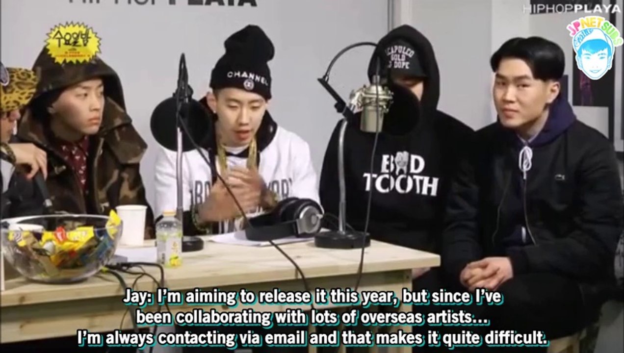 [ENG] 140115 AOMG at Hiphopplaya Radio (Jay Park cut)