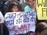 Aam Aadmi Party protest at jantar mantar over Rape case