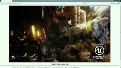 First Glimpse of Epic's Unreal Engine 4 Running in Firefox