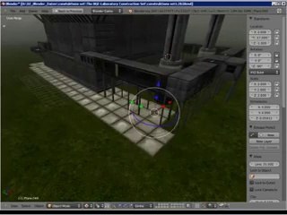 Testing the Construction Set 1.5 in Blender 2.6[240P]