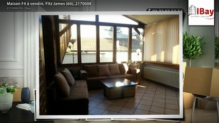 Maison F4 à vendre, Fitz James (60), 217000€