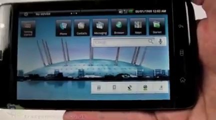 Dell Streak unboxing and demo video[240P]