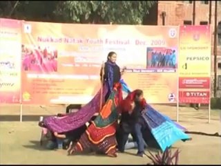 Nukkad Natak at Miranda House 2009 - Part A 3