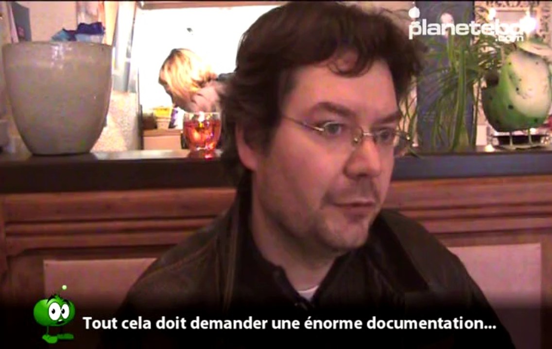 Olivier Speltens en interview pour planetebd.com