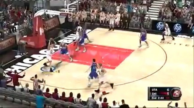 NBA 2K11 (PS3) JORDAN vs MALONE[240P]