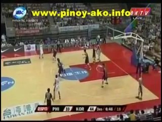 Smart Gilas Pilipinas vs Korea Jones Cup 2011 Part 3[240P]