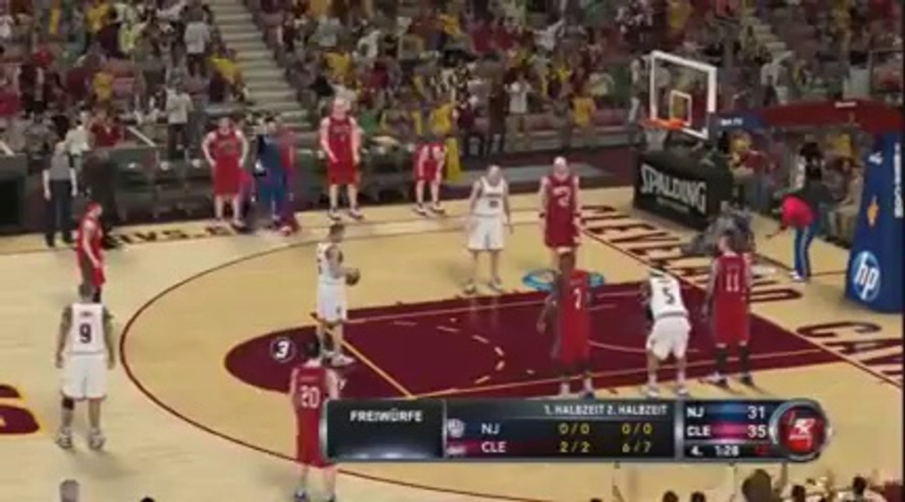 NBA 2K12 (21)  Eure Nets gegen Cavs  live  von Eurem CommanderKrieger[240P]