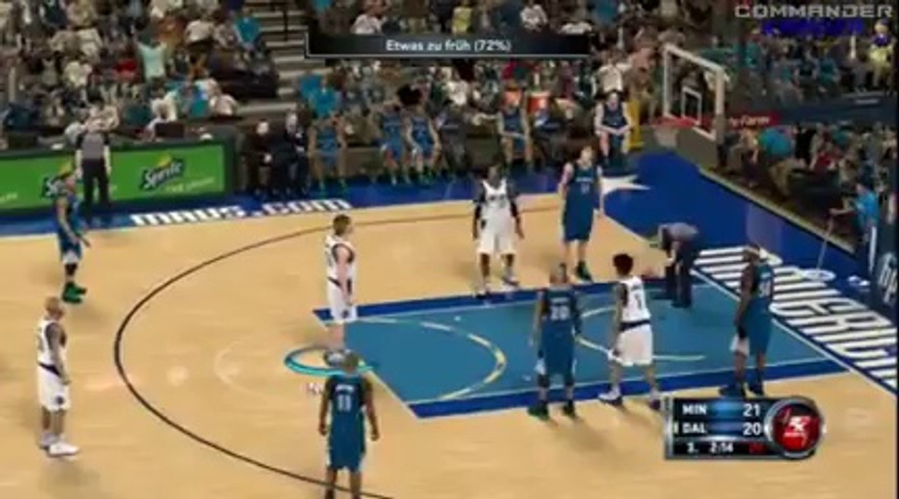 NBA 2K12 (27)  Der Neustart mit den Dallas Mavericks und Dirk Nowitzki von Eurem CommanderKrieger[240P]