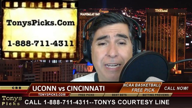 Cincinnati Bearcats vs. Connecticut Huskies Pick Prediction NCAA College Basketball Odds Preview 3-14-2014