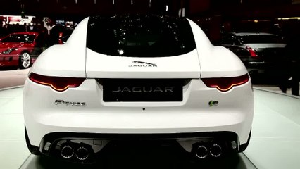 La Jaguar F-Type se décline en coupé à Genève