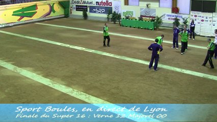 Finale, 4ème étape du Super 16, Sport Boules, Lyon Sport Métropole 2014