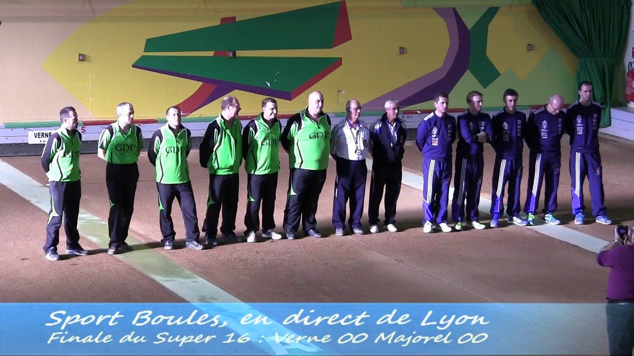 Présentation, 4ème étape du Super 16, Sport Boules, Lyon Sport Métropole 2014