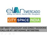 Inventory here::Elan Mercado@9873687898!sector 80 gurgaon Retail shops