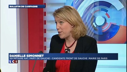 Pollution et chiffrage du programme : interview de Danielle Simonnet sur LCI