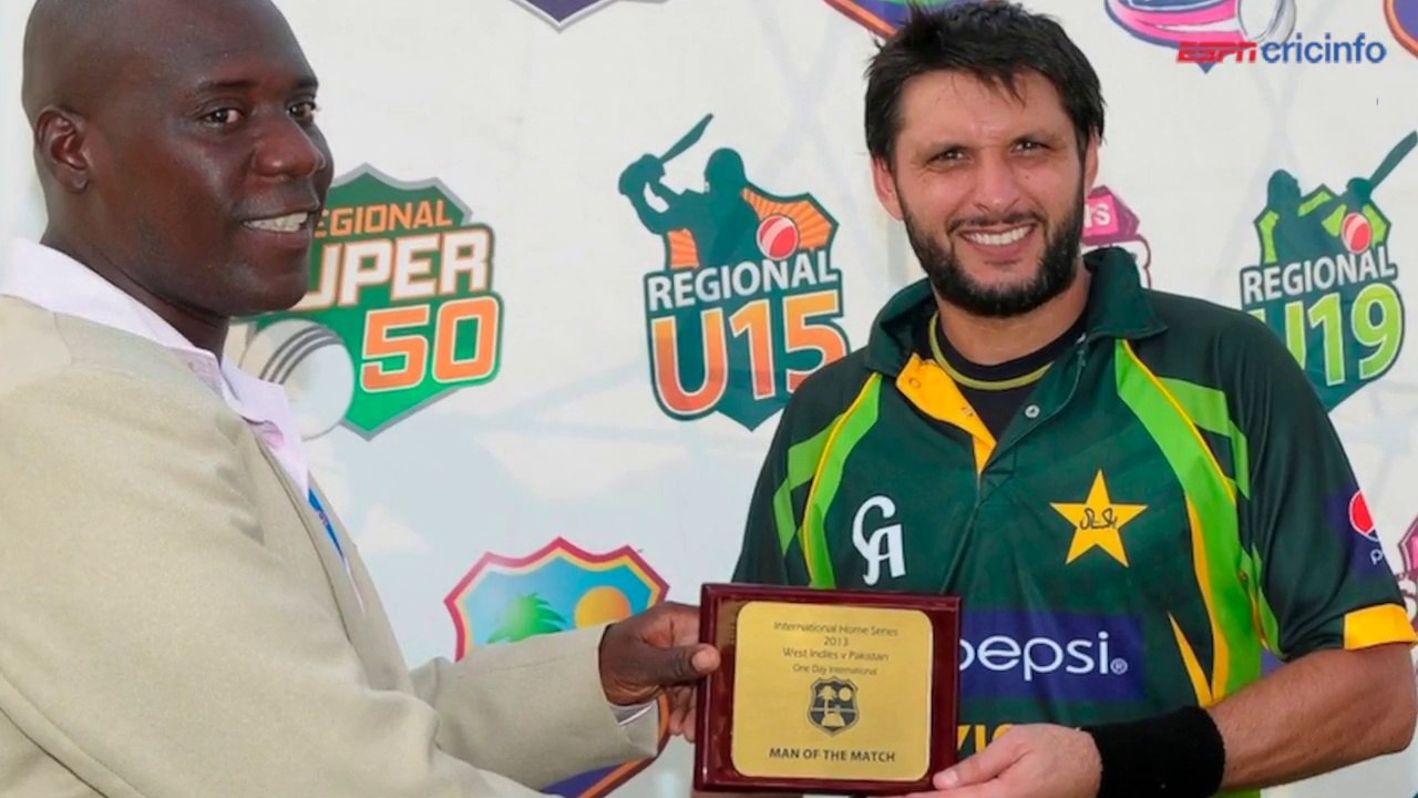 ESPNcricinfo Awards 2013, Shahid Afridi, 7/12 against West Indies
