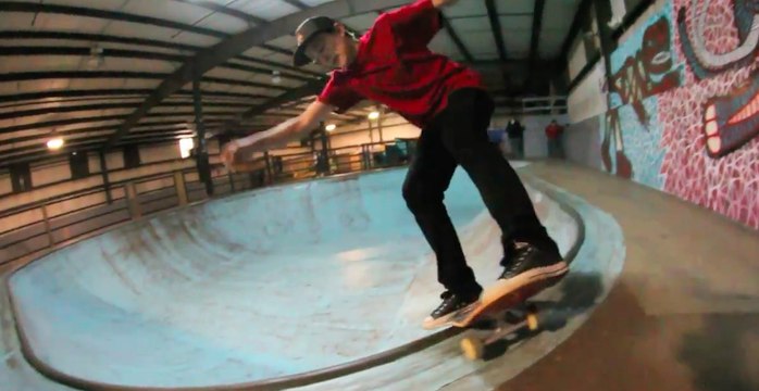 Jack Morris skating at the Subliminal Skatepark